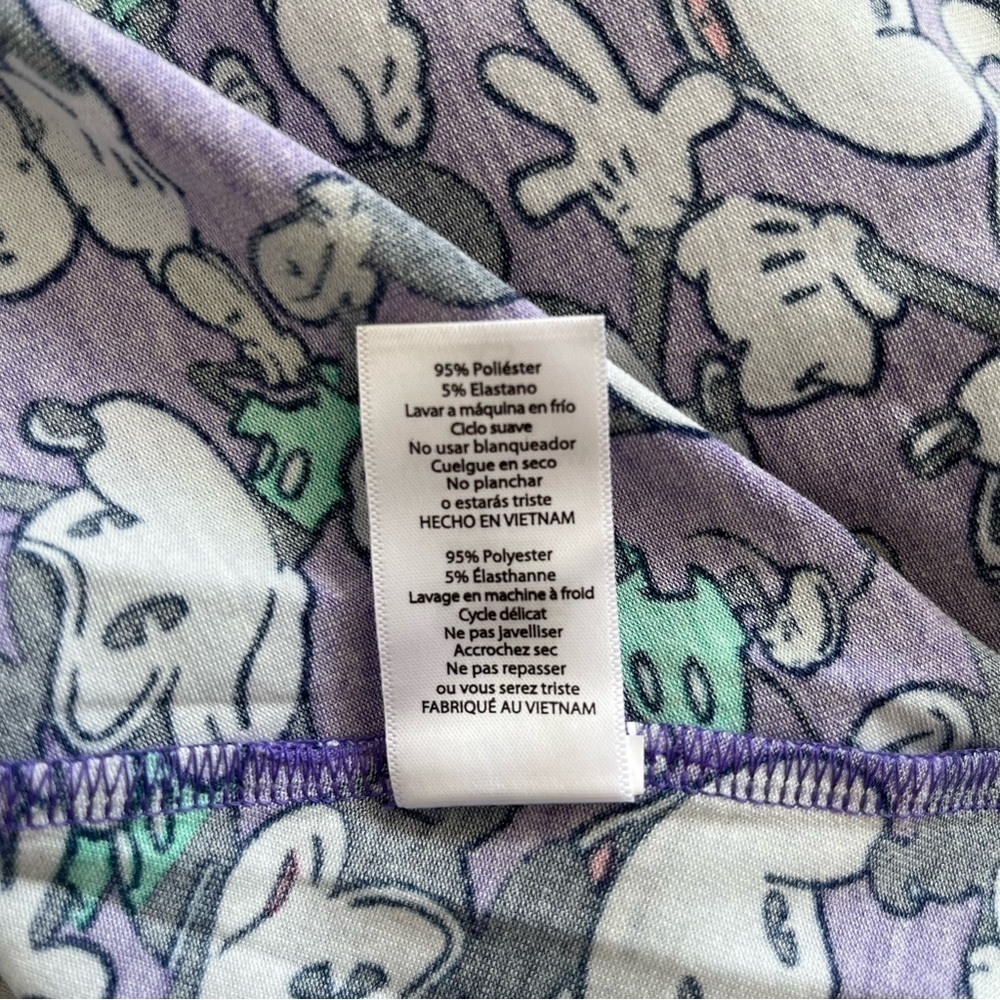 Lularoe Womens NEW Disney Mickey Mouse Dress Size XS Carly T-shirt Dress - Picture 9 of 9